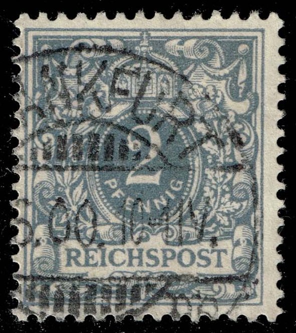 Germany #45 Numeral; Used - Click Image to Close