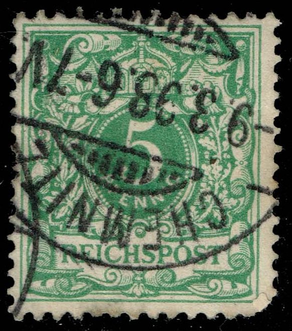 Germany #47 Numeral; Used