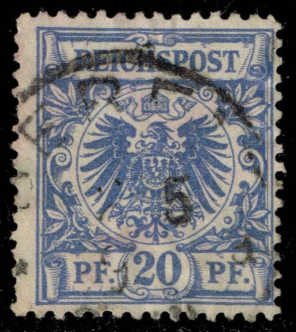 Germany #49 Imperial Eagle; Used - Click Image to Close