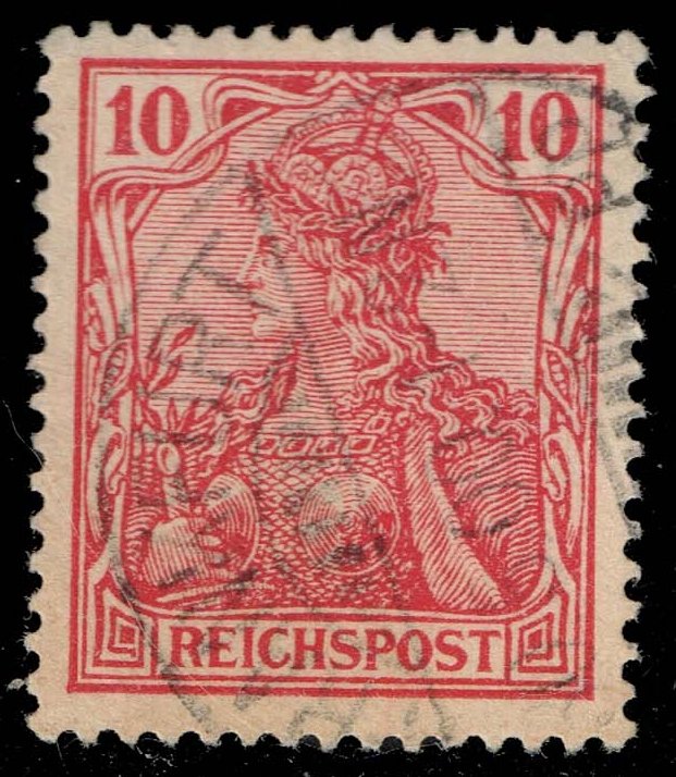 Germany #55 Germania; Used - Click Image to Close