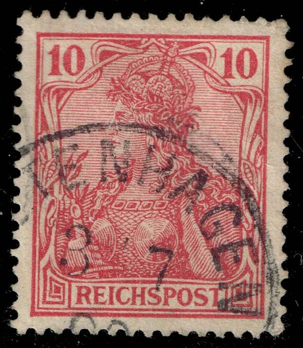 Germany #55 Germania; Used