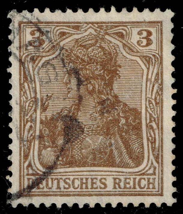 Germany #81 Germania; Used