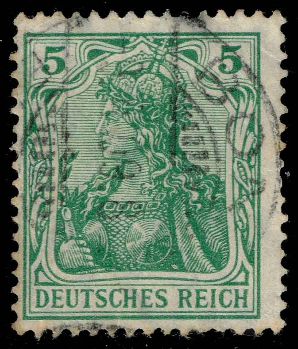 Germany #82 Germania; Used