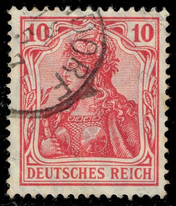 Germany #83 Germania; Used