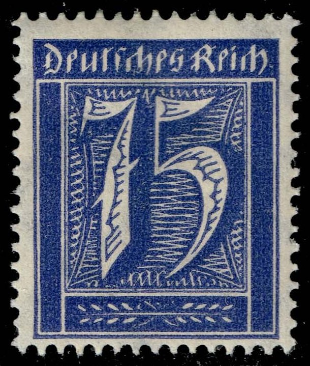 Germany #170 Numeral; Unused