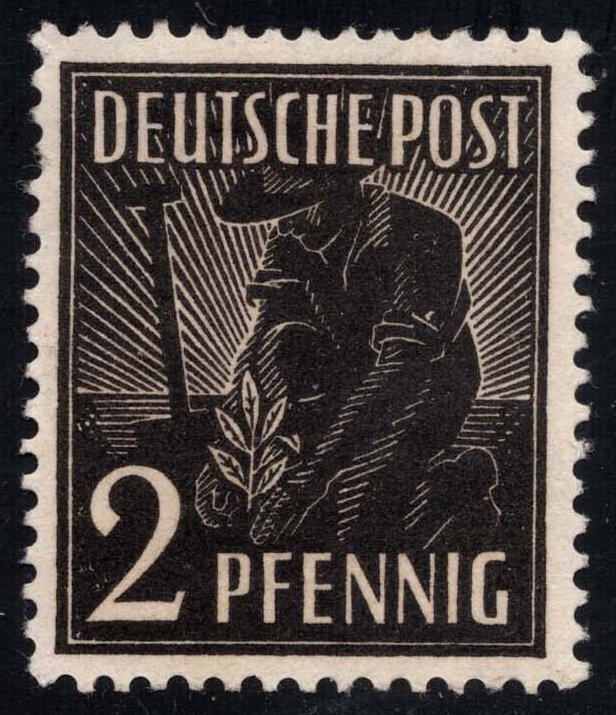 Germany #557 Planting Olive; Unused Germany #557 Planting Olive; Unused