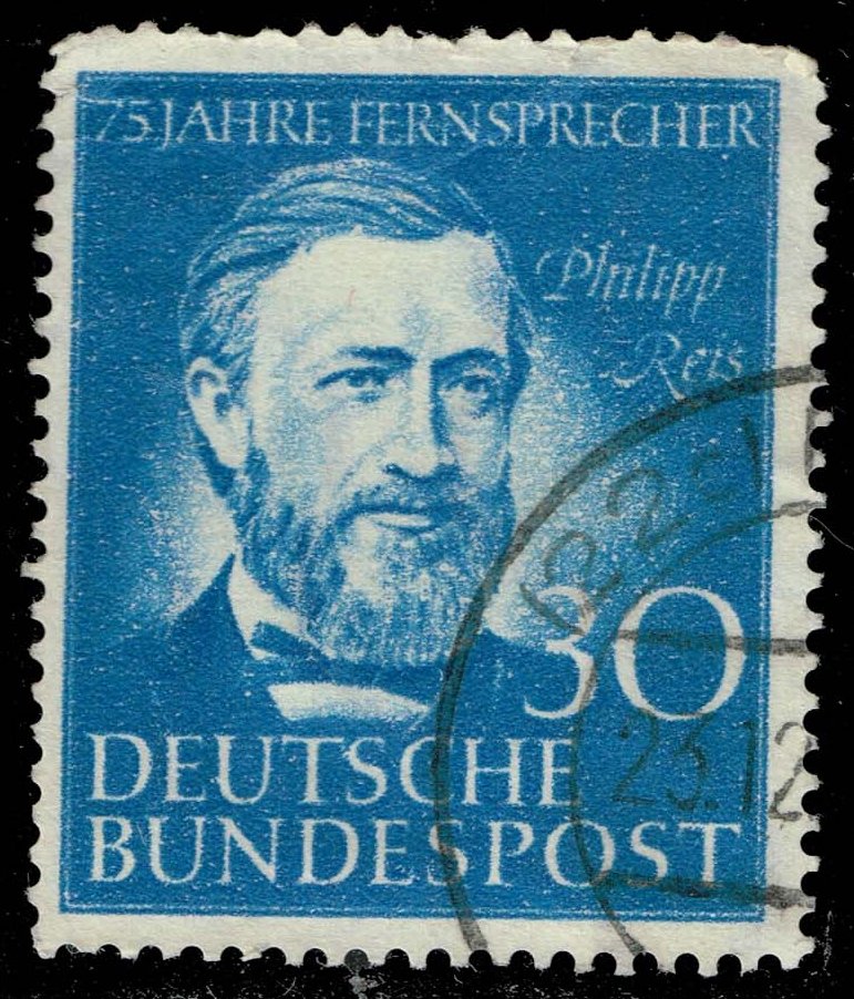 Germany #693 Philipp Reis; Used