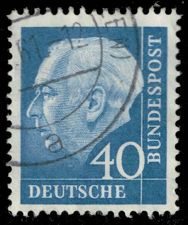 Germany #756 Theodor Heuss; Used