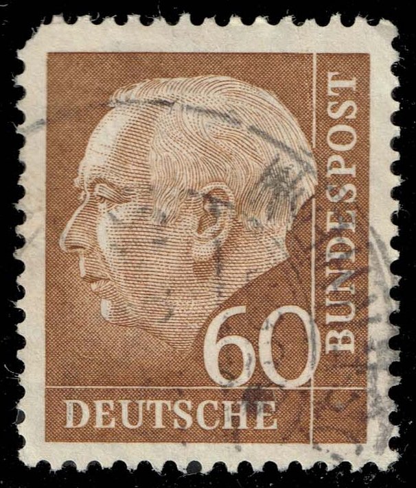 Germany #758 Theodor Heuss; Used