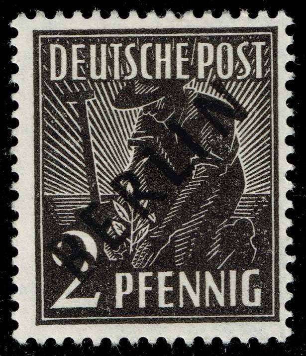 Germany #9N1 Planting Olive; Unused - Click Image to Close