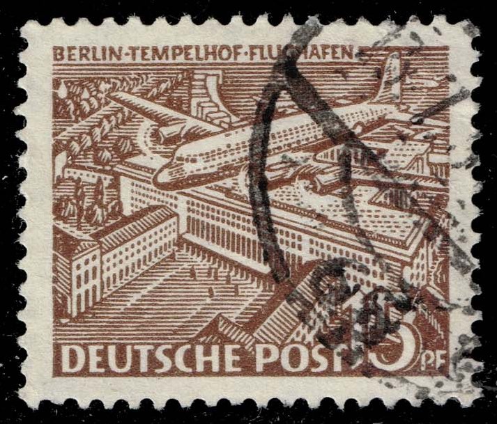 Germany #9N48 Tempelhof Airport; Used - Click Image to Close