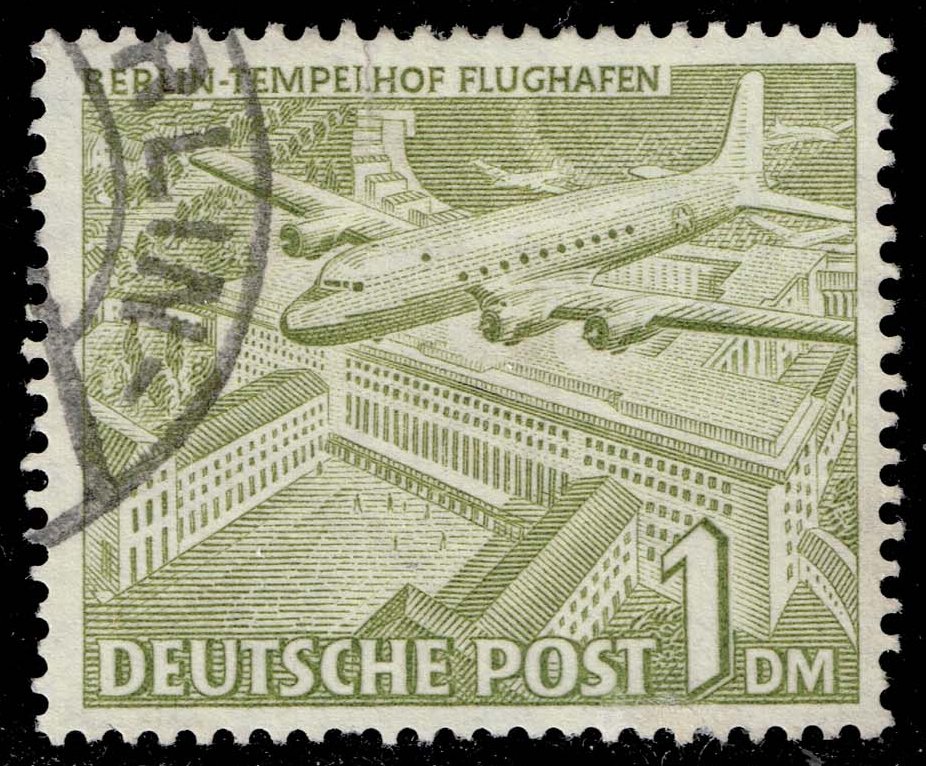 Germany #9N57 Douglas DC-24 Skymaster; Used - Click Image to Close
