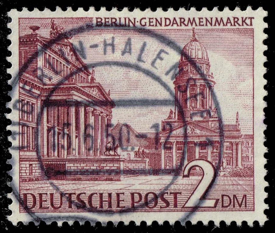 Germany #9N58 Gendarmen Square; Used - Click Image to Close
