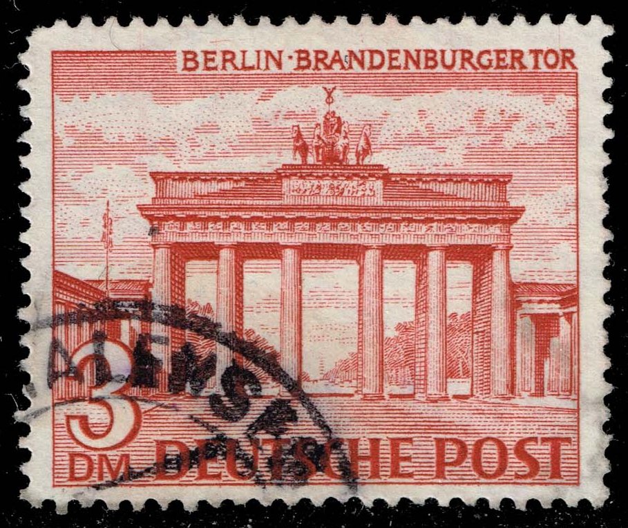 Germany #9N59 Brandenburg Gate; Used - Click Image to Close