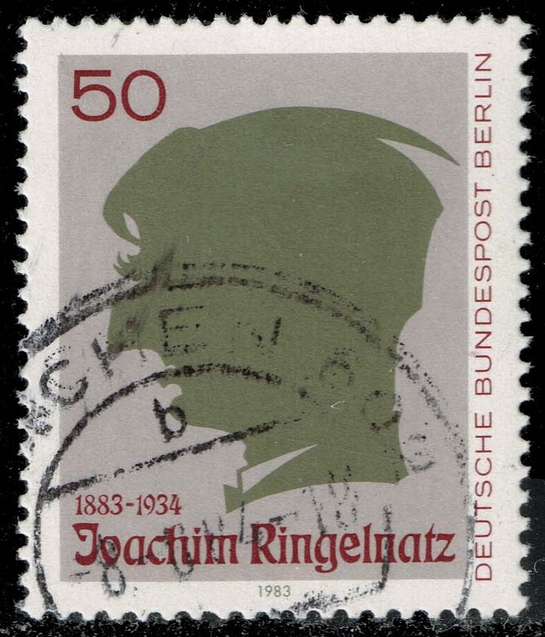 Germany #9N486 Joachim Ringelnatz; Used