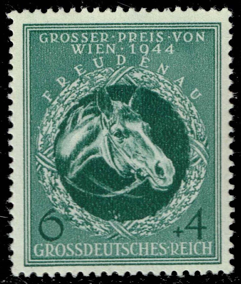 Germany #B284 Horse in Oak Wreath; MNH - Click Image to Close