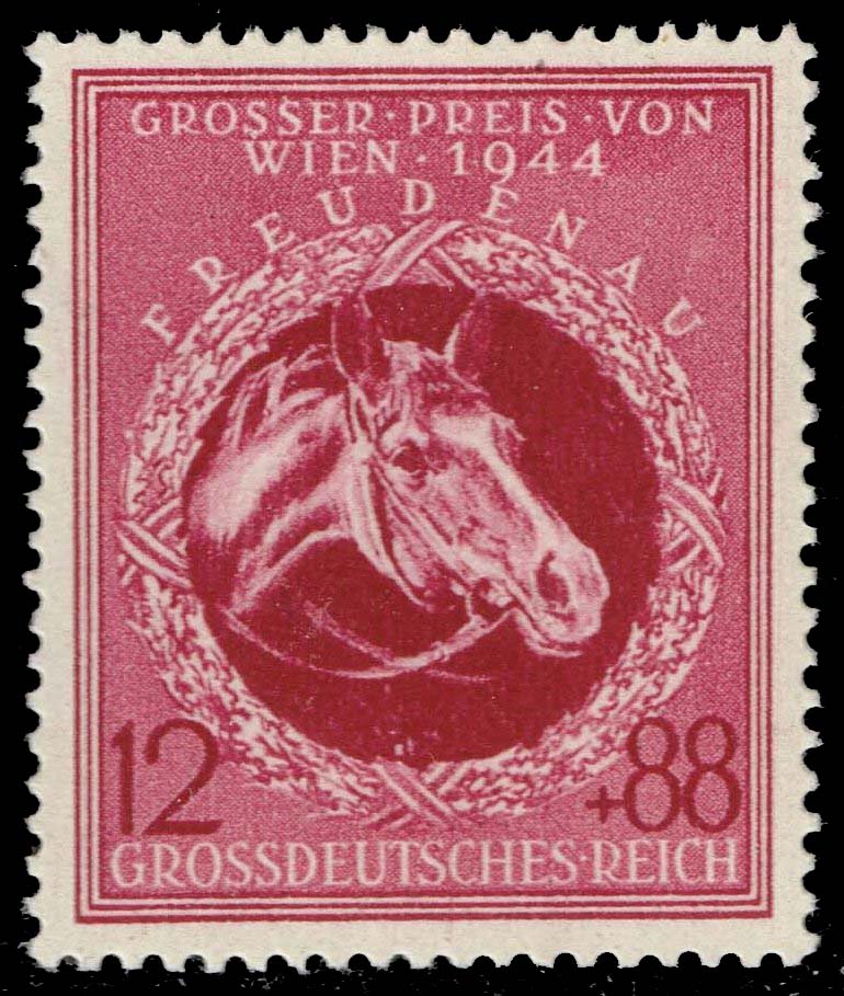 Germany #B285 Horse in Oak Wreath; MNH - Click Image to Close