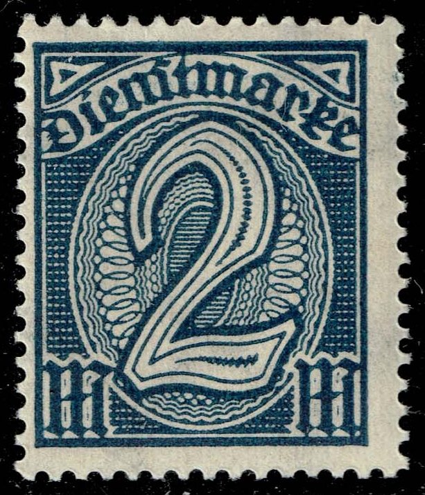 Germany #O15 Numeral; Unused - Click Image to Close