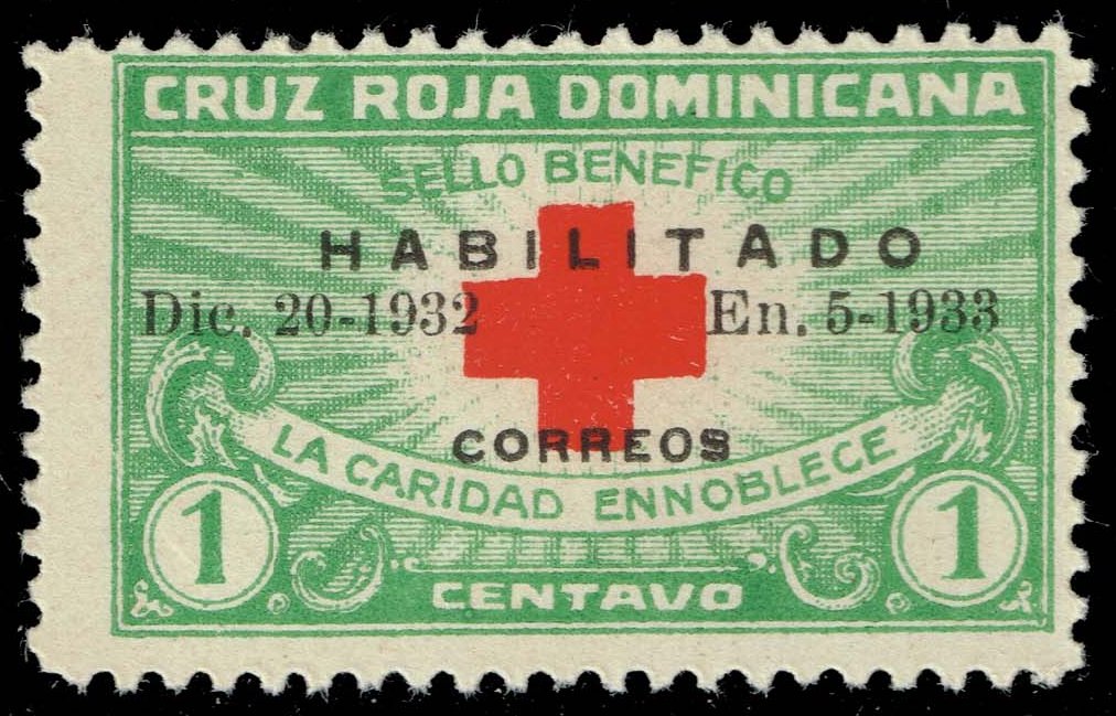 Dominican Rep. #265B Red Cross; MNH - Click Image to Close
