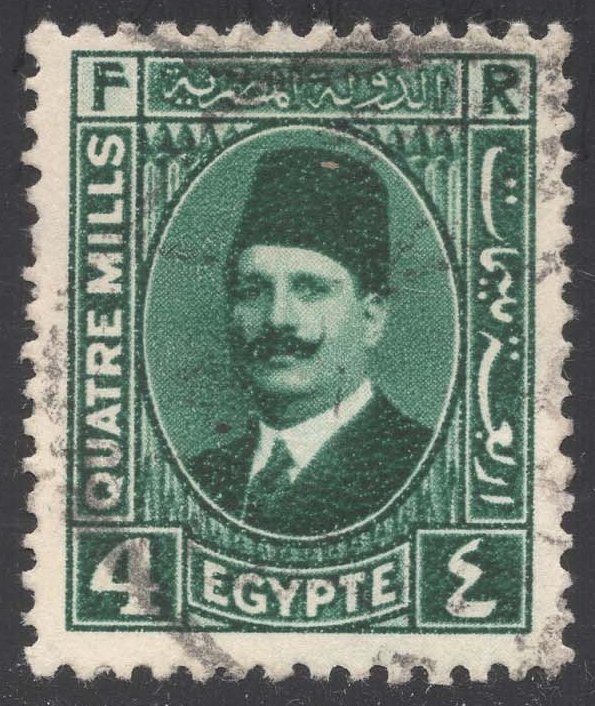 Egypt #134 King Fuad; Used Egypt #134 King Fuad; Used