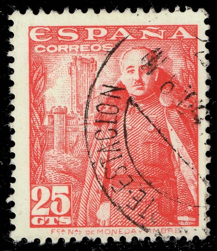 Spain #761 General Franco; Used - Click Image to Close