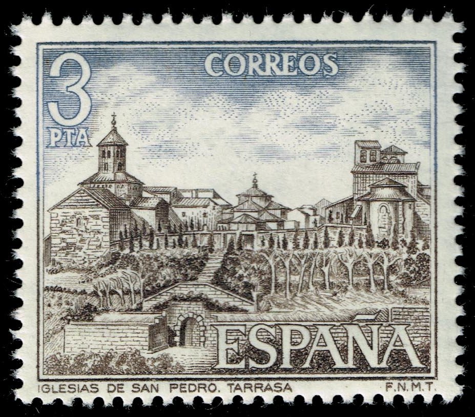 Spain #1893 Church of St. Peter; MNH - Click Image to Close