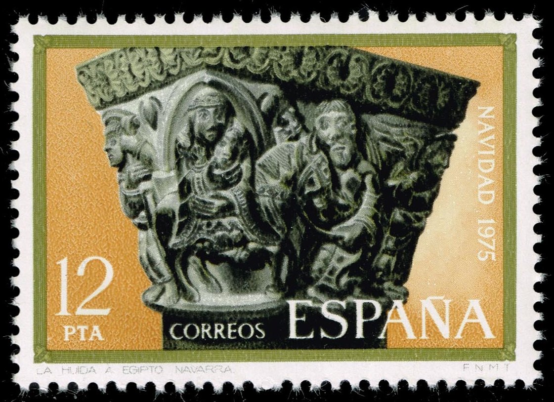 Spain #1926 Carved Capital of Flight into Egypt; MNH - Click Image to Close