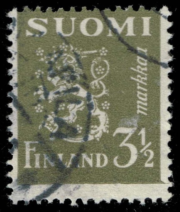 Finland #176A Coat of Arms; Used