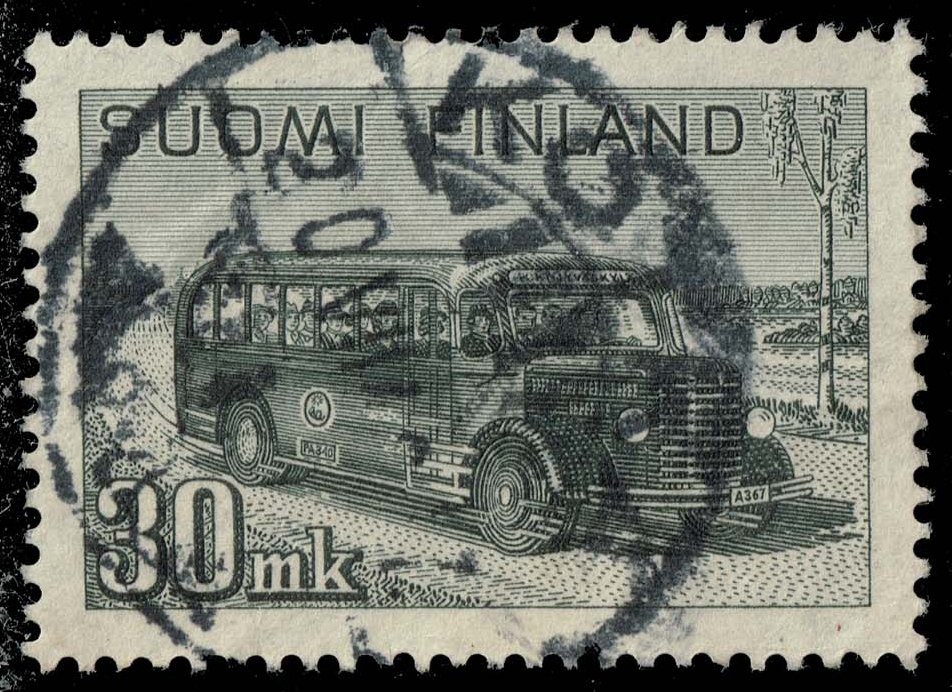 Finland #253A Post Bus; Used - Click Image to Close