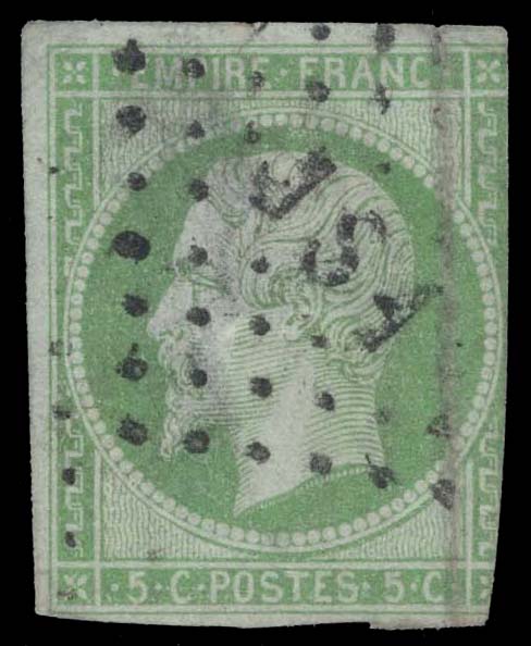 France #13 Emperor Louis Napoleon III; Used