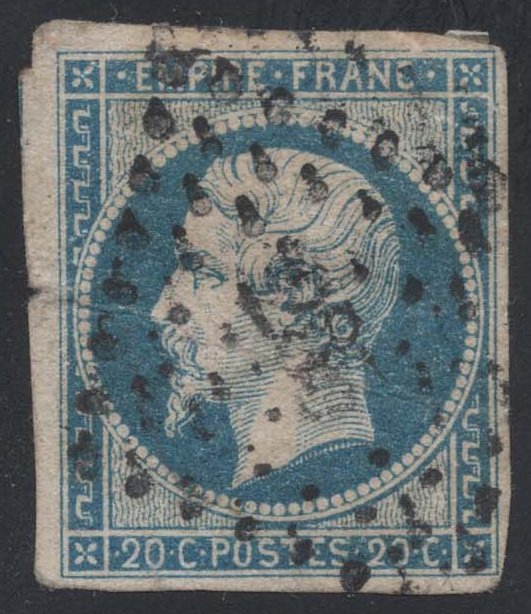 France #15 Emperor Louis Napoleon III; Used