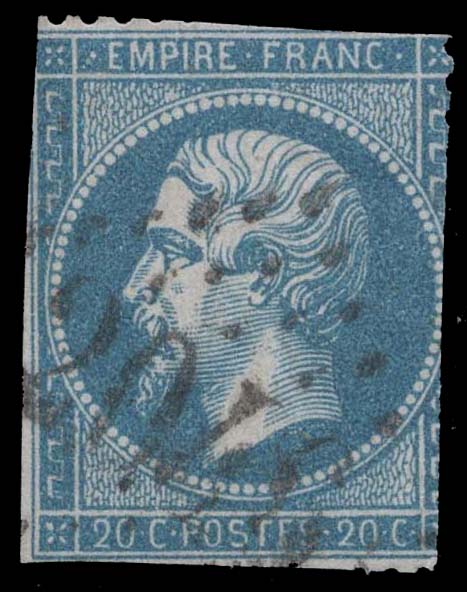 France #26 Emperor Louis Napoleon; Used Spacefiller