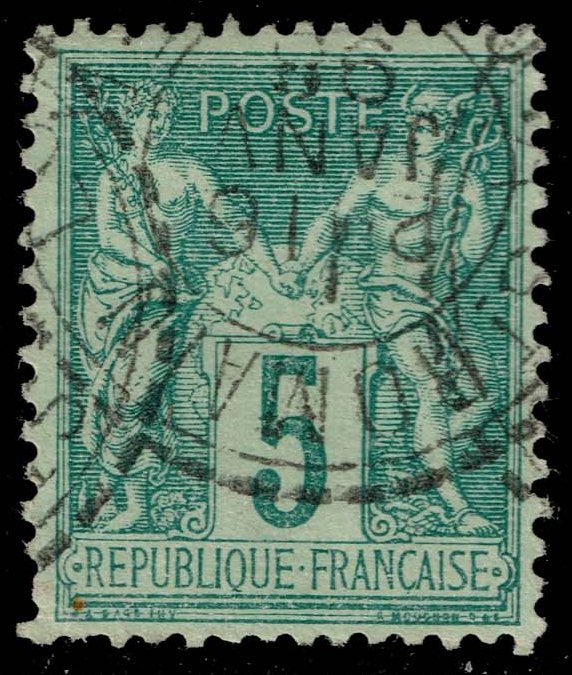 France #78 Peace and Commerce; Used