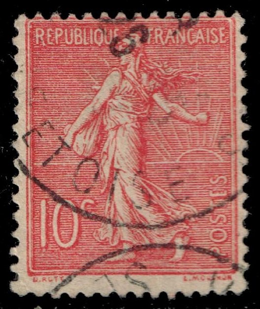 France #138 Sower; Used - Click Image to Close