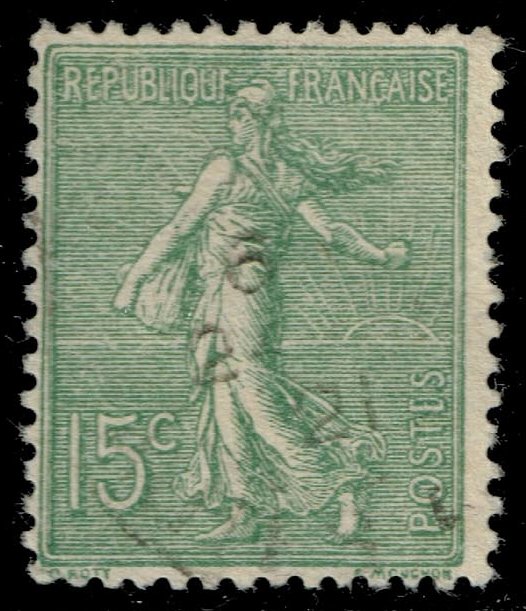 France #139 Sower; Used - Click Image to Close