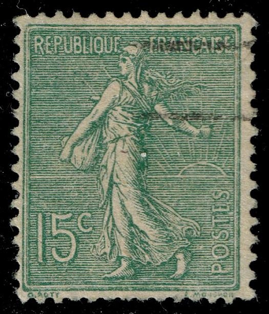 France #139 Sower; Used - Click Image to Close