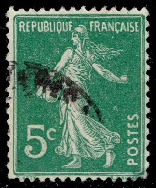 France #159 Sower; Used - Click Image to Close