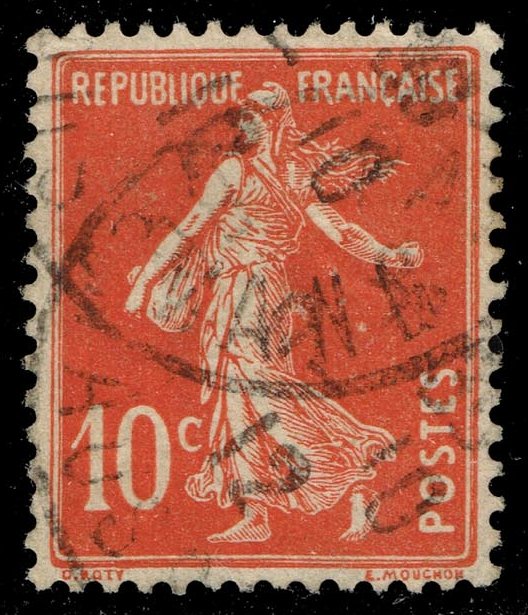 France #162 Sower- Type II; Used - Click Image to Close
