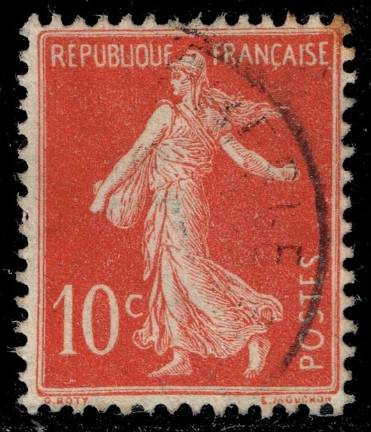 France #162b Sower- Type I; Used - Click Image to Close