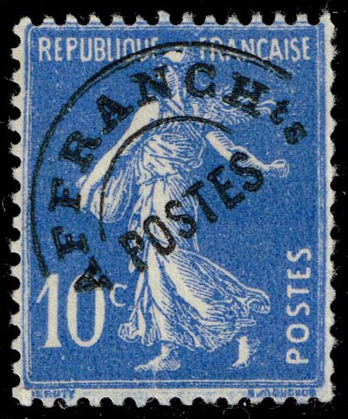 France #164 Sower precancel; Used