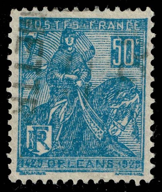 France #245 Joan of Arc; Used - Click Image to Close