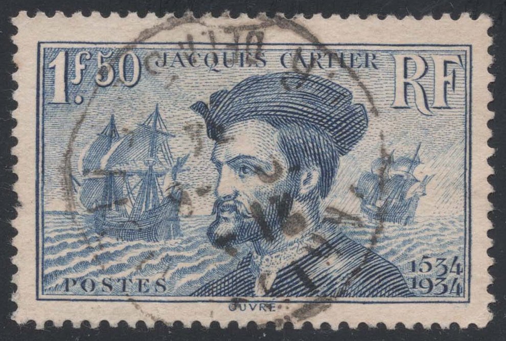 France #297 Jacques Cartier; Used