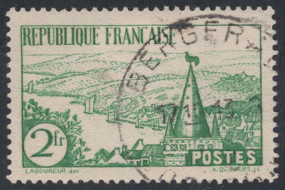 France #299 Breton River Scene; Used