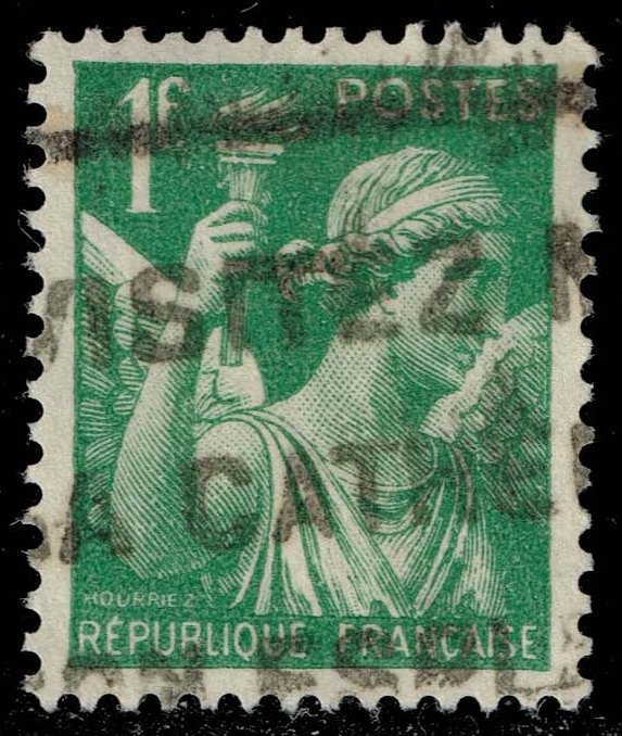 France #377 Iris; Used - Click Image to Close