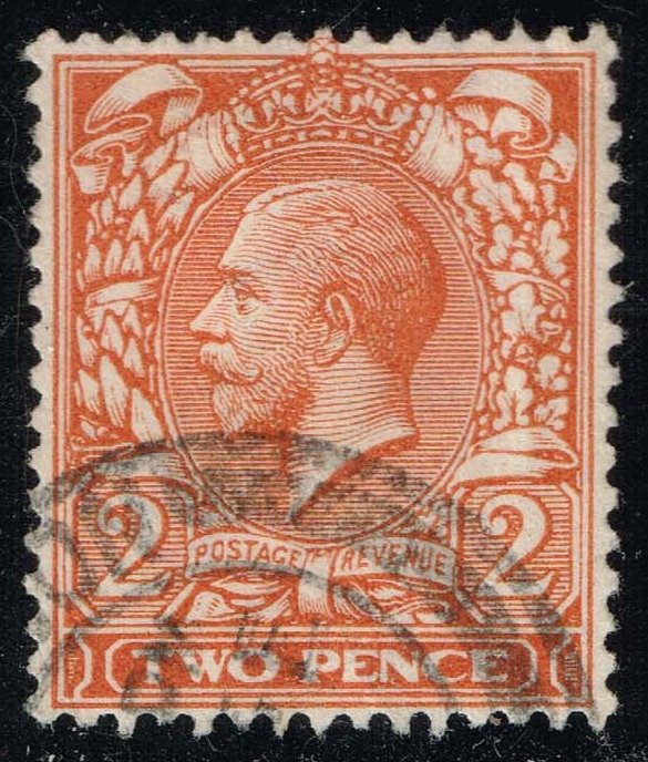 Great Britain #162 King George V; Used