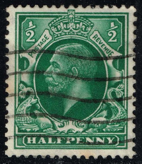 Great Britain #210 King George V; Used