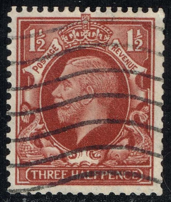 Great Britain #212 King George V; Used