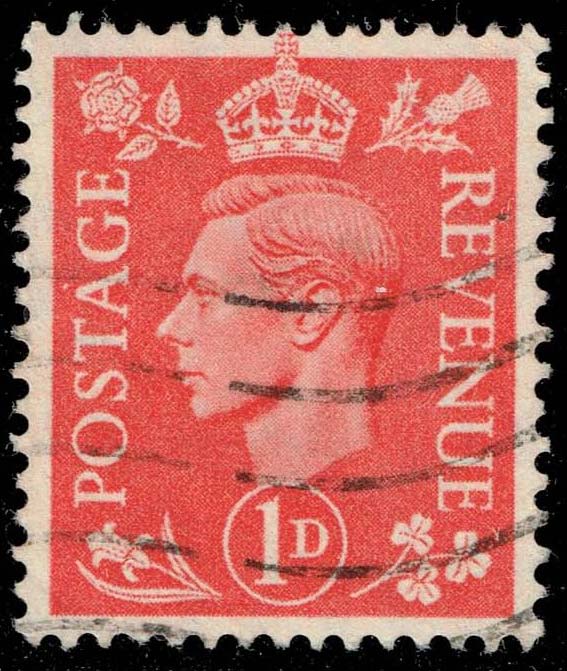 Great Britain #259 King George VI; Used - Click Image to Close