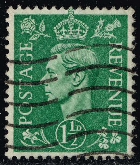 Great Britain #282 King George VI; Used