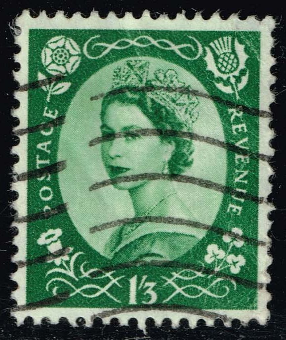 Great Britain #307 Queen Elizabeth II; Used